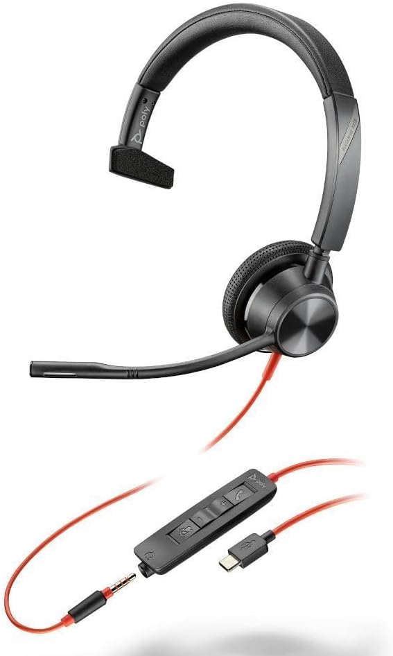 Plantronics Blackwire 3315 USB-C Headset for Effortless Connectivity