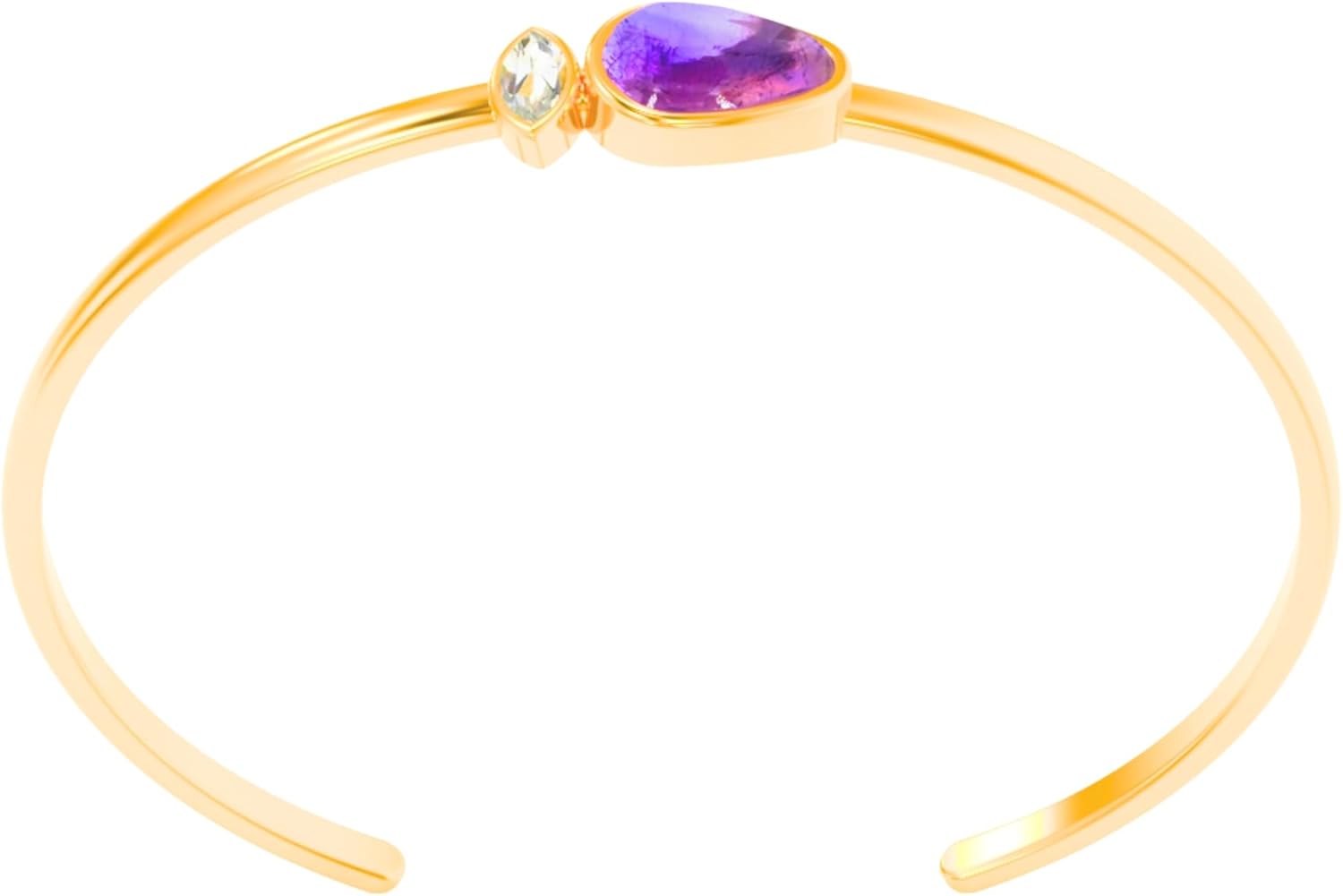 Dainty Minimalist 925 Sterling Silver Gemstone Bracelet Gift