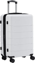 Sweetcrispy Carry on Luggage 20 in - Smooth Dual-Wheel Carry-On