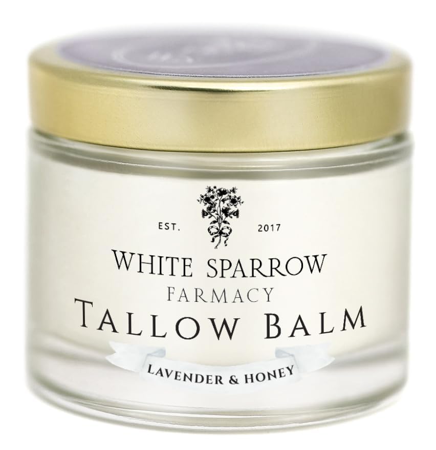Organic Grass Fed Tallow Balm for Nourishing Skin Care