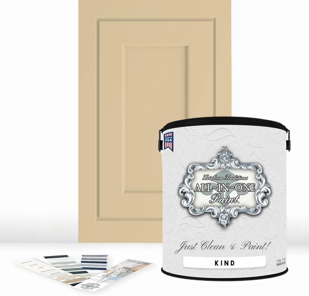 ALL-IN-ONE Paint for Cabinets and Furniture - No Sanding Needed