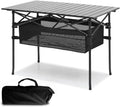 Portable Aluminum Picnic Table - Easy Carry for Any Outdoor Event!