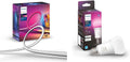 Philips Hue 55in Smart TV Light Strip and 75W A19 Bulb - Ambiance
