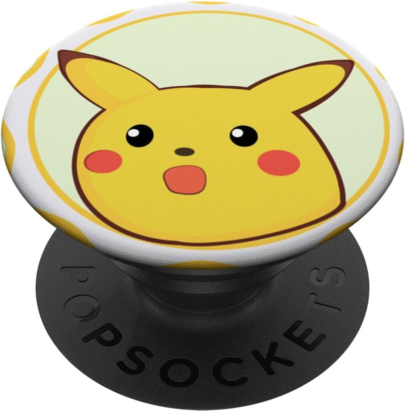 Shock-faced Yellow Electro Mouse PopGrip