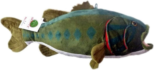 Adore Plush Largemouth Bass Wall Mount - Cute & Cuddly!