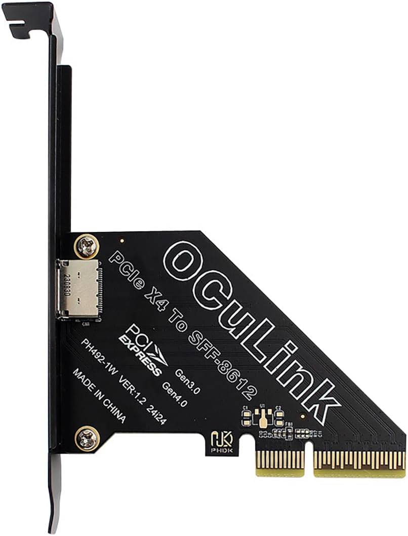 Ultimate Speed Boost: PCIe 4.0 Gen4 Oculink Adapter