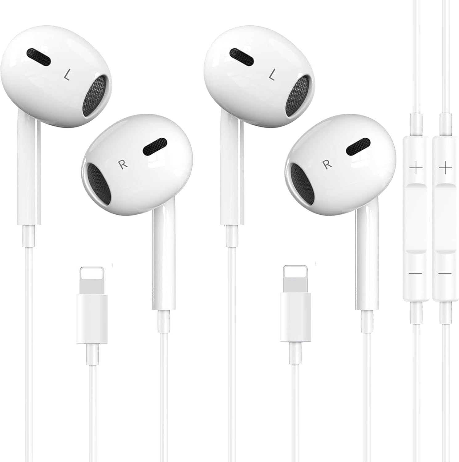 MFi Certified Lightning Earbuds - Stay Connected On-the-Go