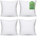 MoonRest Premium Square Pillow Insert 17x17 - Fluffy Durable Fill