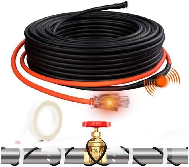 HEATIT 60ft Pipe Heat Cables for Reliable Freeze Protection