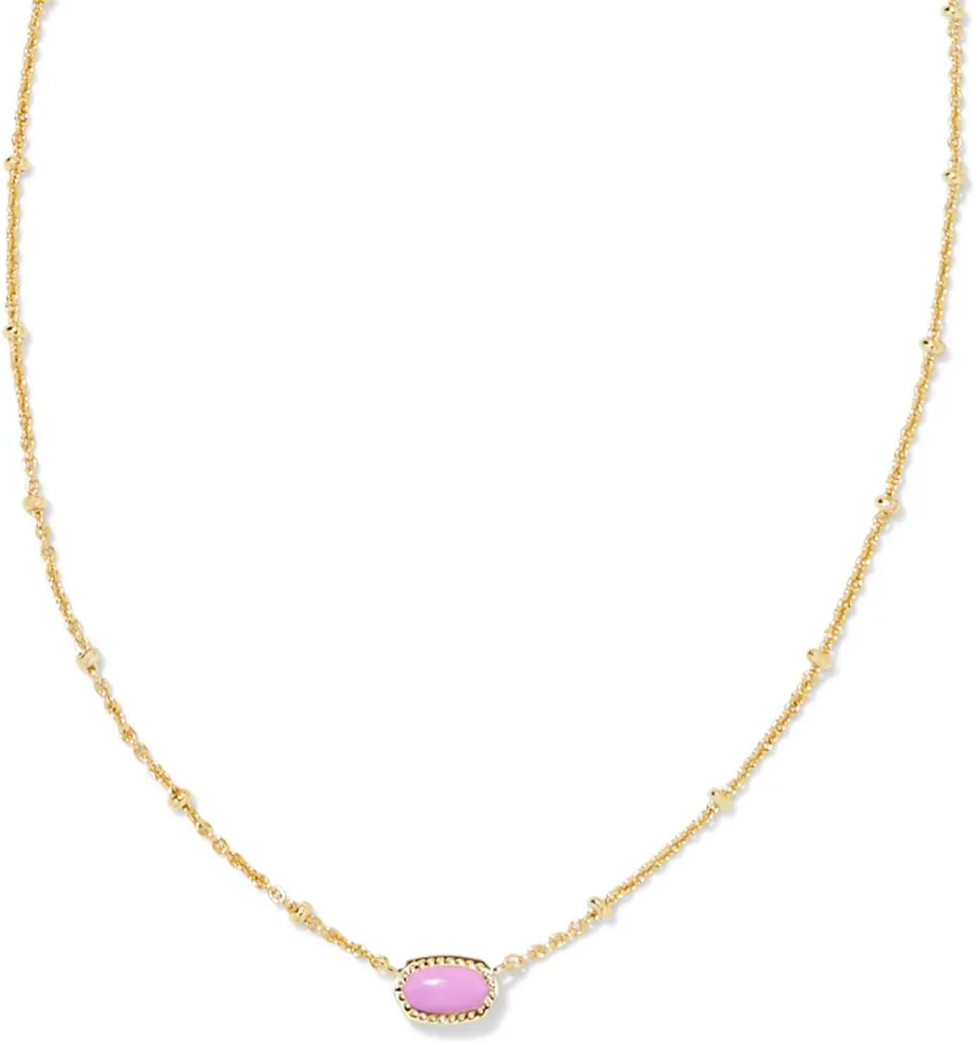 Mini Elisa Gold-Plated Satellite Short Pendant Necklace Review