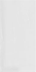 Plymor 6in x 12in Flat Open Clear Plastic Poly Bags for Storage