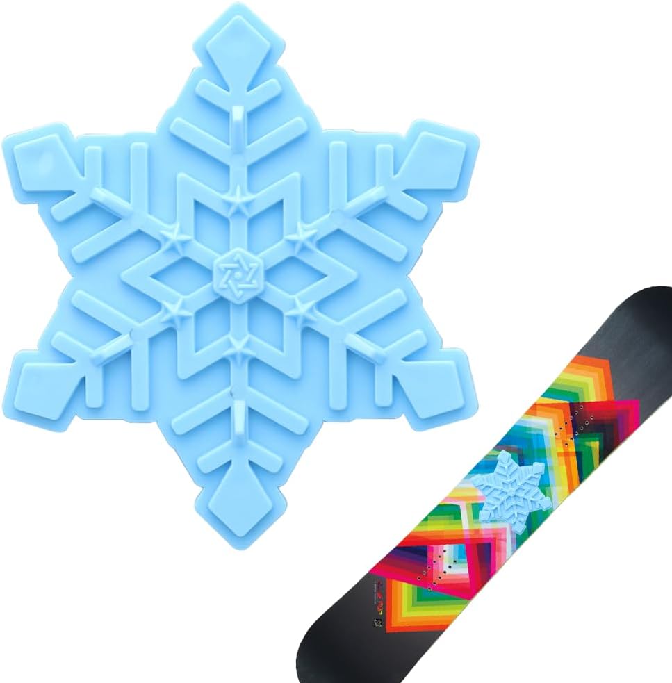 KOOTAU Blue 3D Snowflake Stomp Pad - Ultimate Grip!