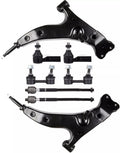 Front Lower Control Arm Tie Rod End Kit for Toyota Corolla 1993-1995