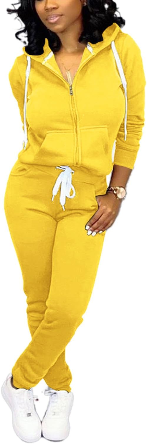 Nimsruc Jogging Suits for Women - Stylish 2 Piece Casual Set