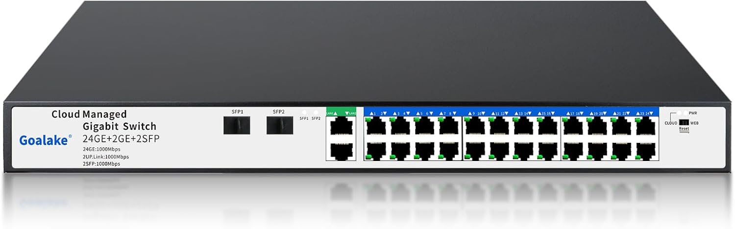 26 Port Gigabit Switch for Effortless Network Management