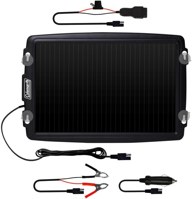 Stay Charged On-The-Go with Coleman Solar Trickle Charger