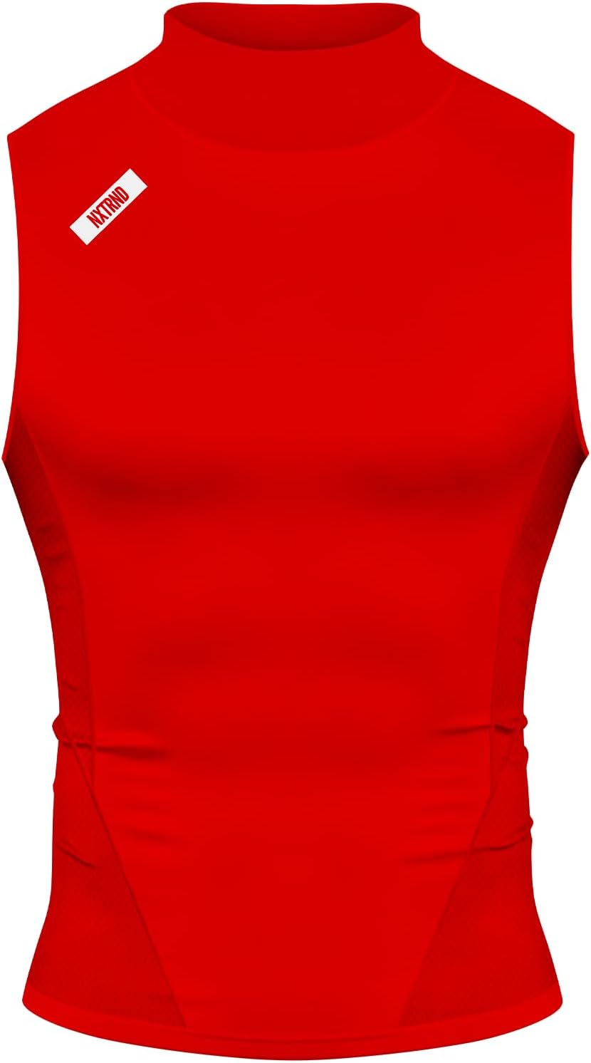 Nxtrnd Men's Turtleneck Compression Tank Top for Athletes