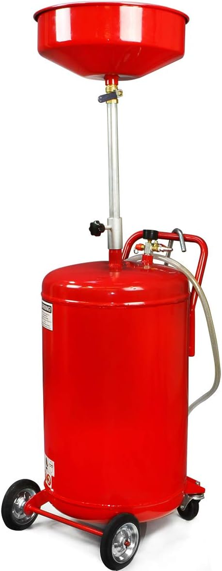 XtremepowerUS 20 Gallon Portable Waste Oil Drain Tank Review