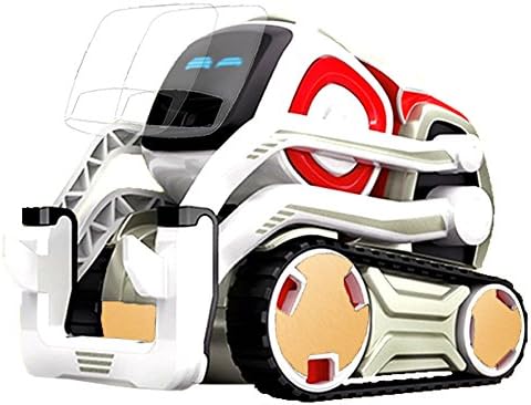 Cozmo Robot Face Screen Guard & Decoration Kit - 7 Decals + 2 Protectors - Brushed Gold