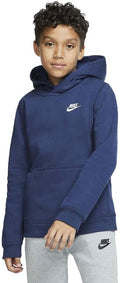 Nike Boy's NSW Pull Over Hoodie Club for Warm Coverage and Style