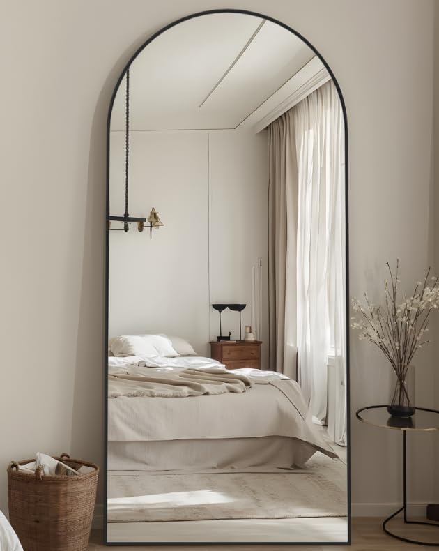 Full Length Mirror with Arched Design for Stylish Reflections