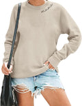 ASTANFY Mama Letter Print Sweatshirt - Stylish Comfort