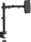 VIVO Universal Tablet Desk Mount Single Arm Adapter - Adjustable Stand