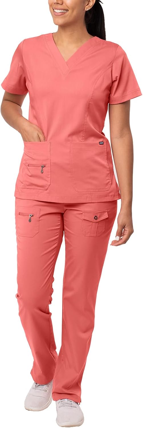 Adar Pro Breakthrough Plus Scrub Set for Women - Stylish Comfort