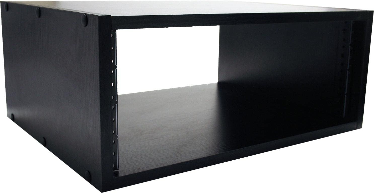 Gator Cases Wooden Studio Rack - 4U Size, 15.25 in Depth