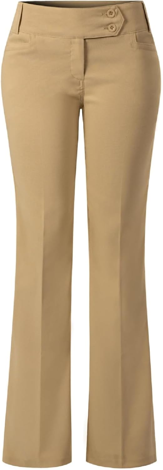Ultra Stretch Comfy Bootcut Dress Pants for Women by Design