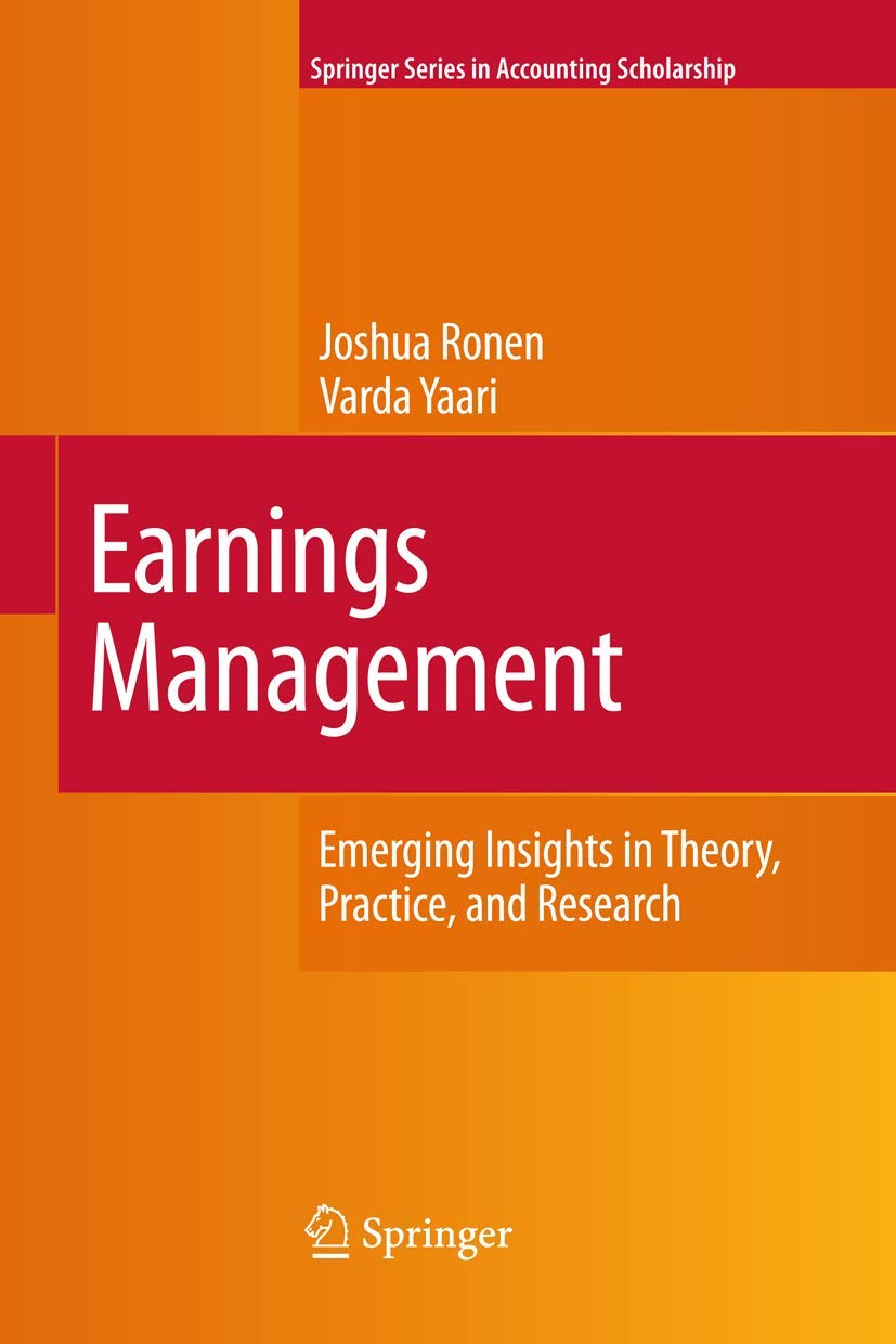 Earnings Management: Insights in Theory, Practice, and Research