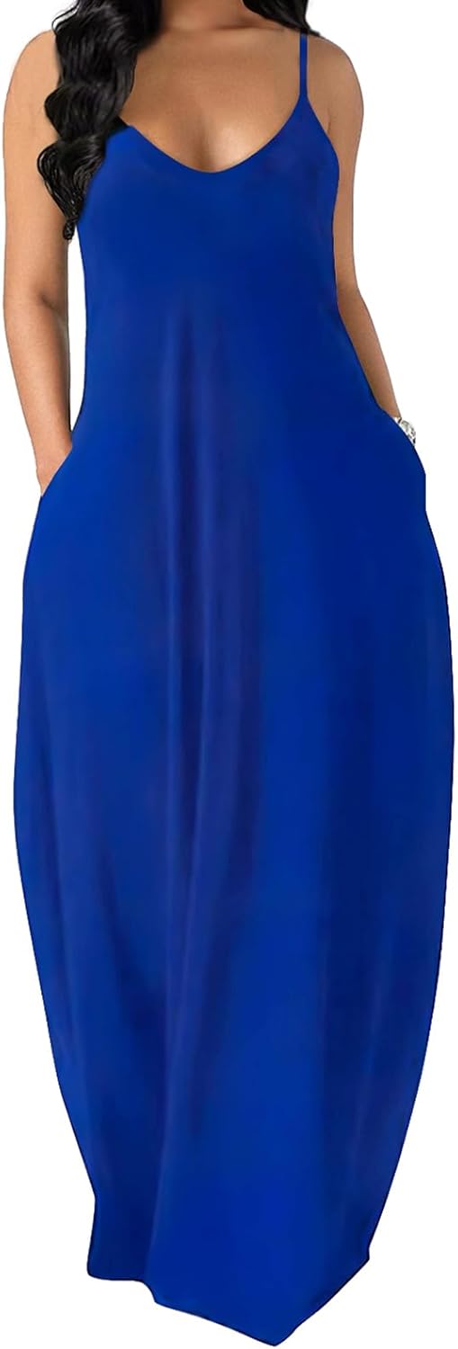 OFEEFAN Women's Maxi Dresses with Pockets for Every Occasion