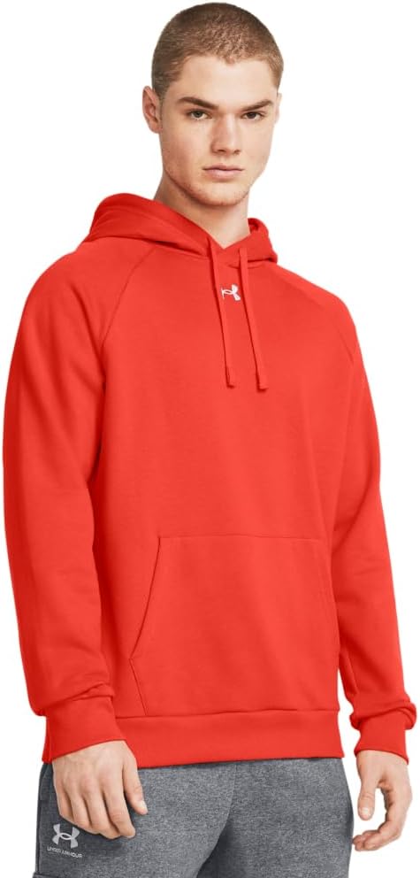 Under Armour Men's Rival Fleece Hoodie for Ultimate Comfort