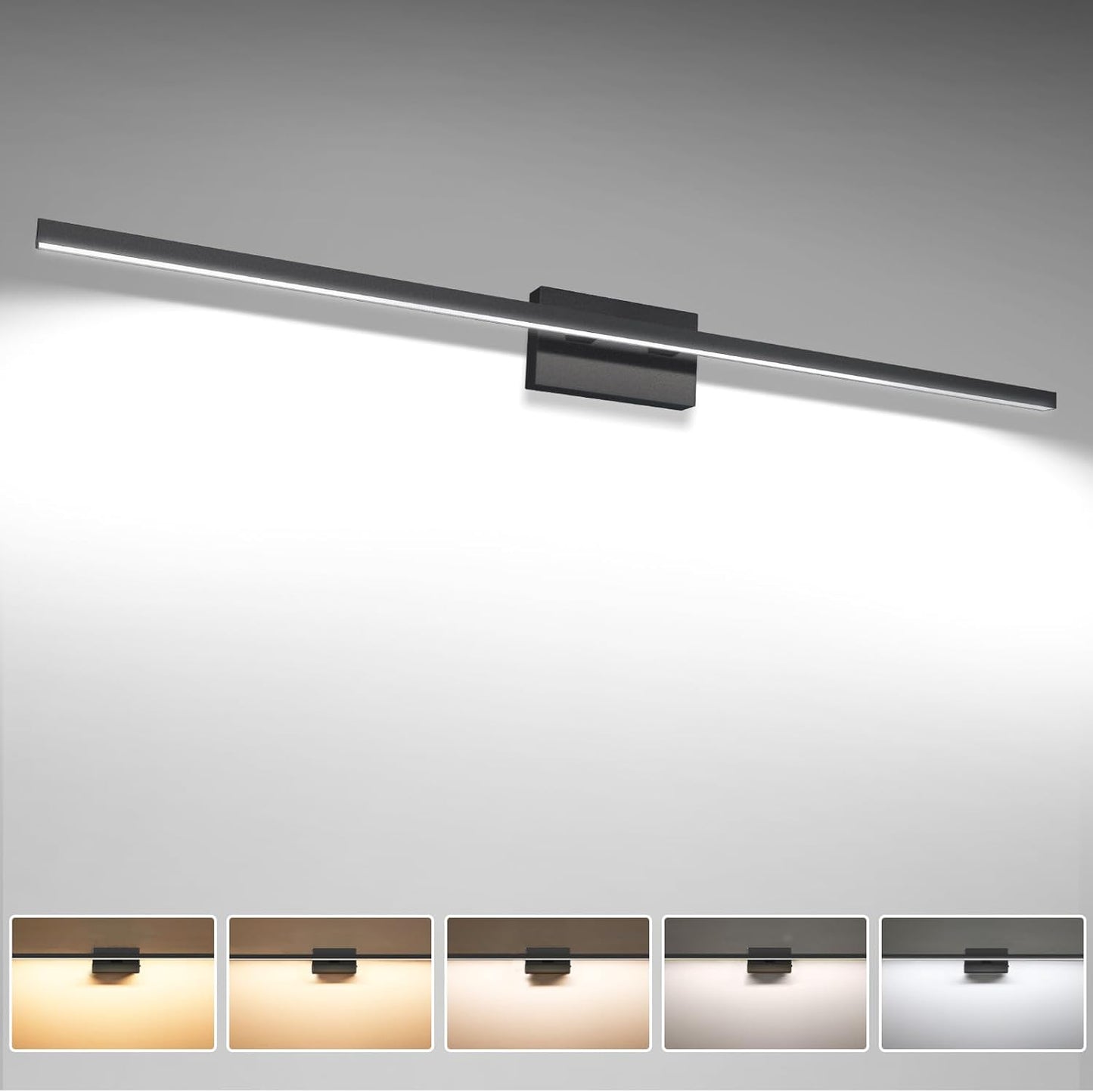 VOLISUN 48 inch Dimmable Bathroom Vanity Light Fixture