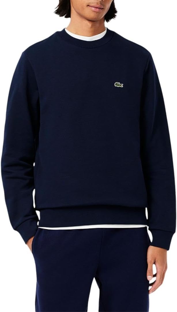 Lacoste Men's Organic Cotton Sweatshirt - Luxurious Comfort