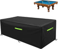 GEMITTO 8 ft Pool Table Cover 102x53x32in - Waterproof Protection