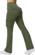 Yoga Flare Leggings High Waisted Bootcut Pants - Versatile 6-Pocket