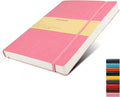 Lined Journal Notebook (Pink) B5 Hardcover - Thick 100gsm Paper
