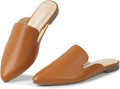 MUSSHOE All-Season Women's Mules - Comfortable Pointed Toe Flats