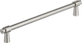 Amerock Destine 10-1/16 in Satin Nickel Cabinet Pull - Mid-Century