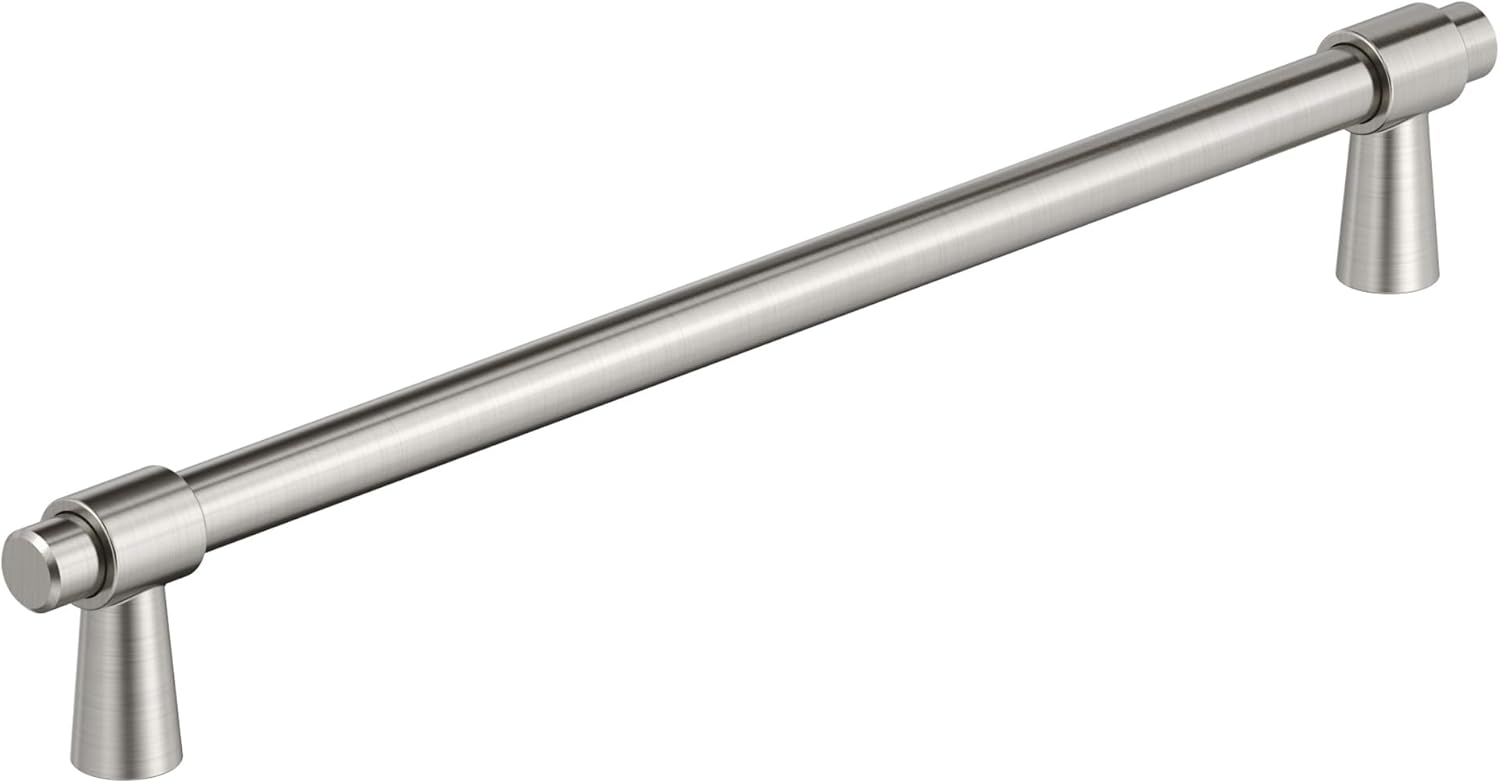 Amerock Destine Satin Nickel Cabinet Pull for Modern Spaces