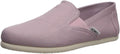 TOMS Womens Redondo Slip On Flats Casual - Blue Plaid Loafer