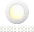 20 Packs 6 in 5CCT Field Selectable LED Low Profile Disk Light