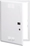 Leviton 21ft Vented Premium Hinged Structured Media Door - Clean Cable