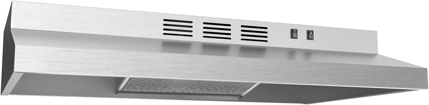 Midea MVU30W2AST 30 Inch Under Cabinet Vent Ductless Range Hood
