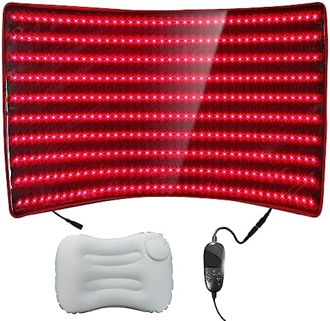 BestQool Red Light Therapy Mat for Pain Relief and Recovery