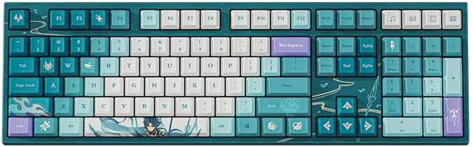GENSHIN IMPACT Vigilant Yaksha Xiao Mechanical Keyboard Review