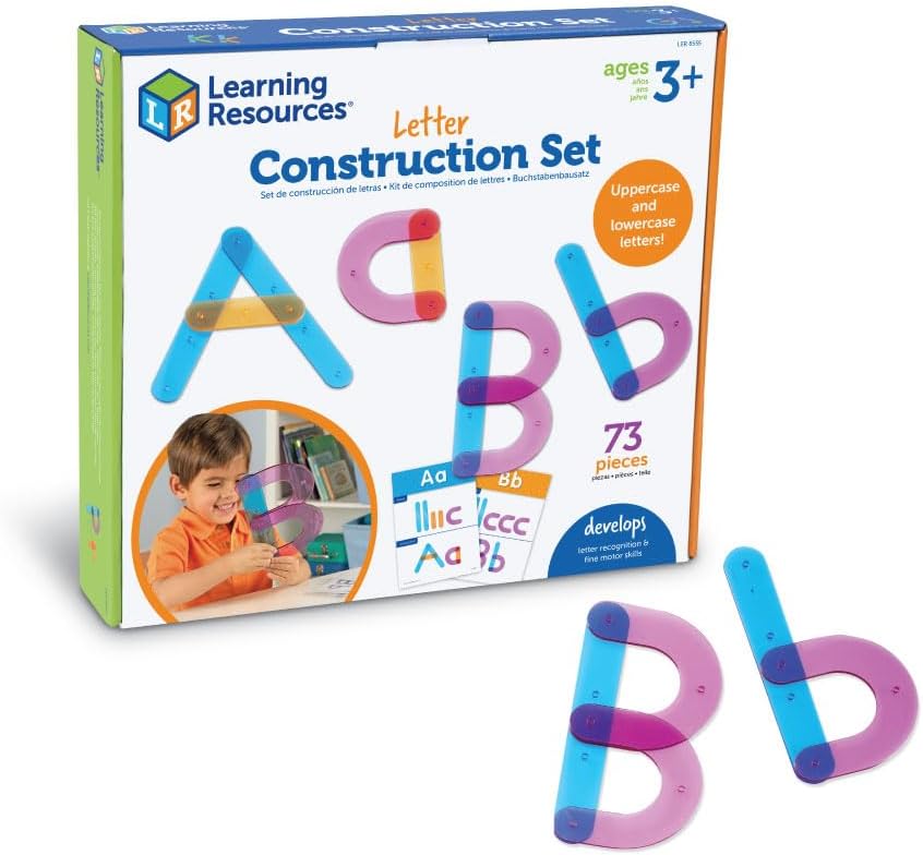 Learning Resources Letter Construction Set for Skill Development