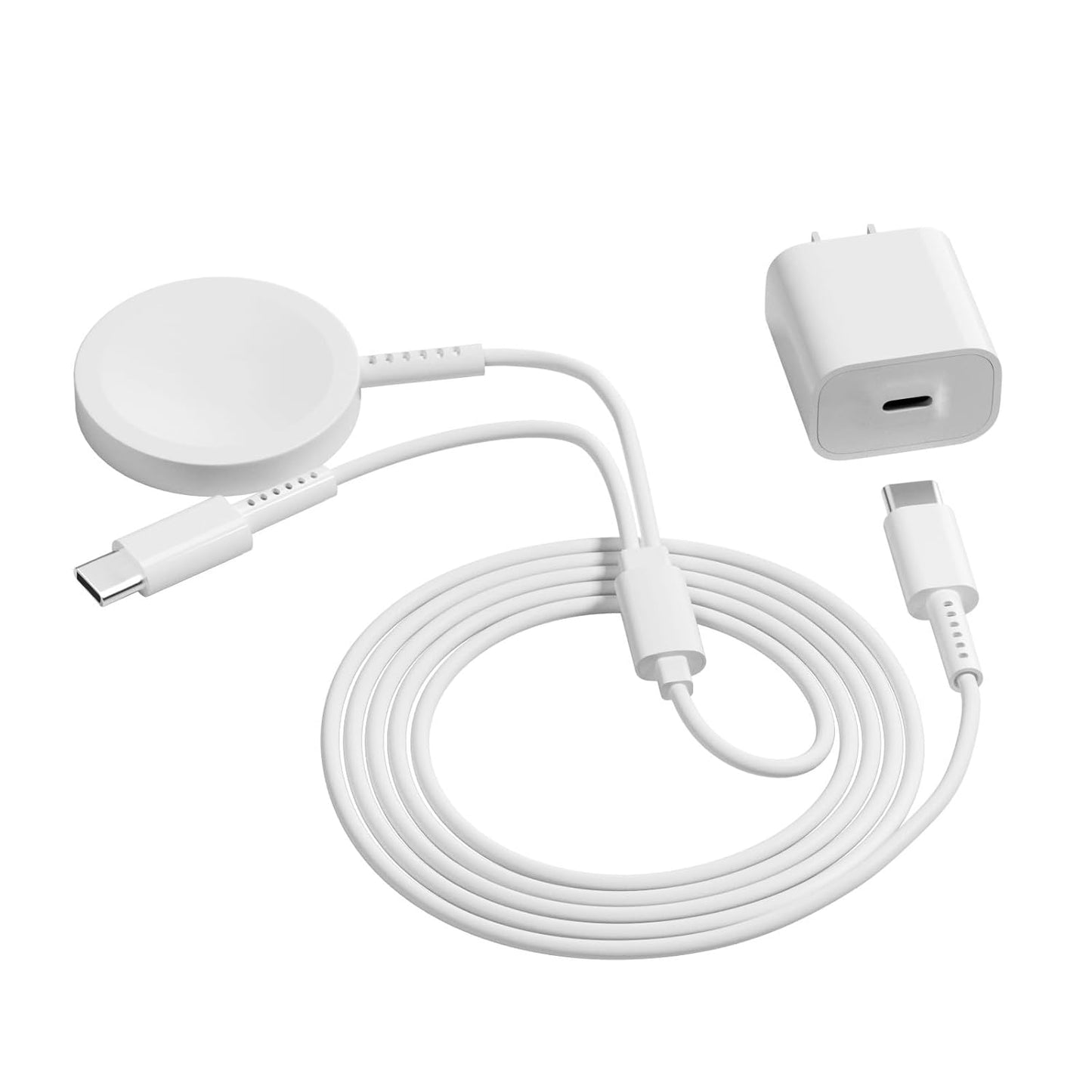 Fast Charge Apple Watch & iPhone with 2-in-1 Magnetic Cable!