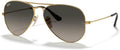 Ray-Ban RB3025 Metal Aviator Sunglasses + Accessory Kit - Classic Fit